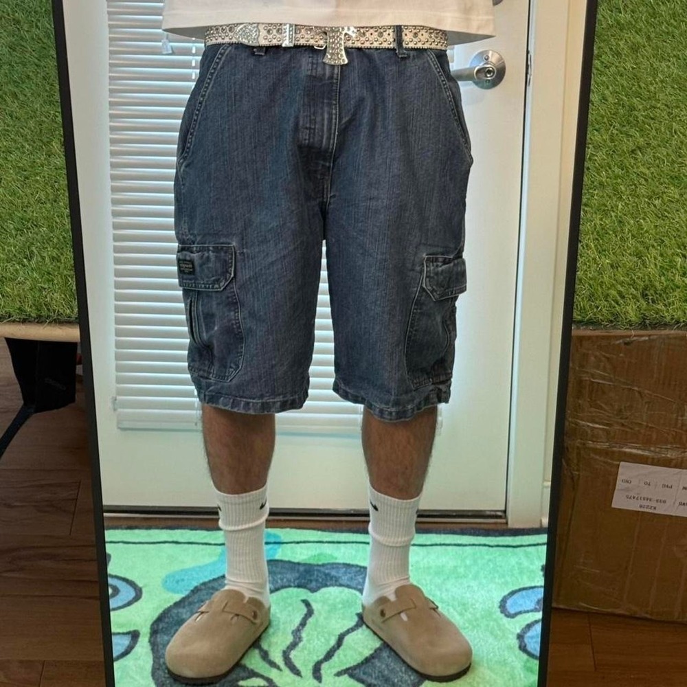 Y2K Relaxed fit Wrangler Jorts W36